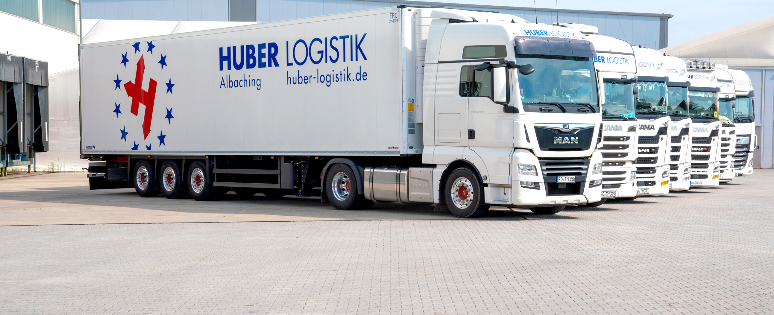 Fuhrparkerweiterung - Huber Logistik